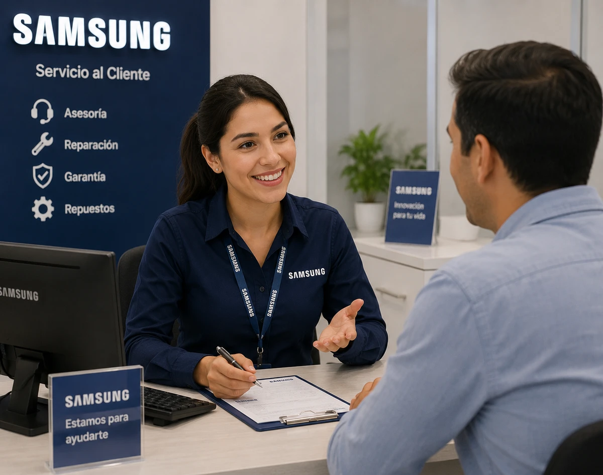 Equipo de atención y técnicos certificados Samsung en Chile